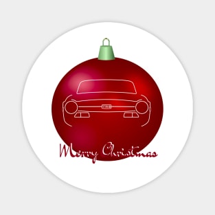 Triumph TR6 classic British sports car Christmas ball special edition Magnet